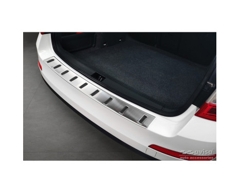 Stainless steel bumper protector suitable for Skoda Octavia III Combi 2013-2017 'STRONG EDITION', Image 3