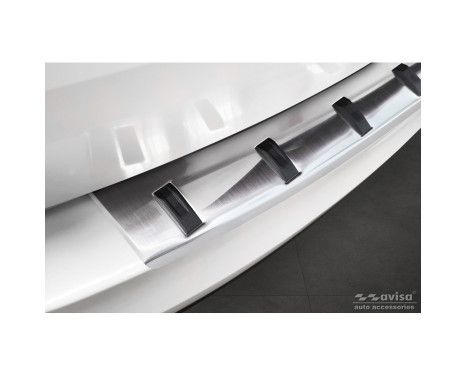 Stainless steel bumper protector suitable for Skoda Octavia III Combi 2013-2017 'STRONG EDITION', Image 4