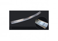 Stainless steel bumper protector suitable for Skoda Octvia II RS Combi 2005-2013 'Ribs'