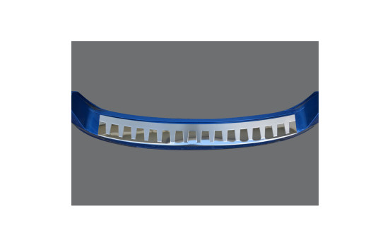 Stainless steel bumper protector suitable for Skoda Octvia III RS Combi 2013- 'Ribs'