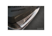 Stainless steel bumper protector suitable for Subaru Outback (BT) 2020- 'Ribs'