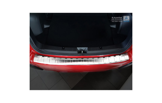Stainless steel bumper protector suitable for Subaru XV II 2017- 'Ribs', Image 3