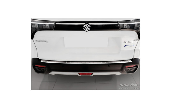 Stainless steel bumper protector suitable for Suzuki S-Cross II 2022- 'Ribs', Image 2