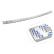Stainless steel bumper protector suitable for Suzuki S-Cross II 2022- 'Ribs', Thumbnail 7