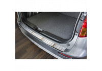 Stainless steel bumper protector suitable for Suzuki Vitara II 2015- 'Ribs'