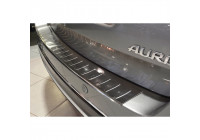 Stainless steel bumper protector suitable for Toyota Auris Touring Sports 2013-2015 'Ribs'