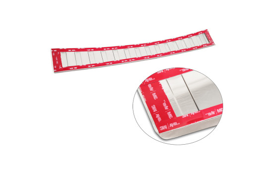 Stainless steel bumper protector suitable for Toyota Aygo X 2022- 'Ribs', Image 7