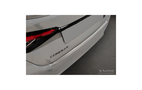 Stainless steel bumper protector suitable for Toyota Corolla XII Sedan 2019-