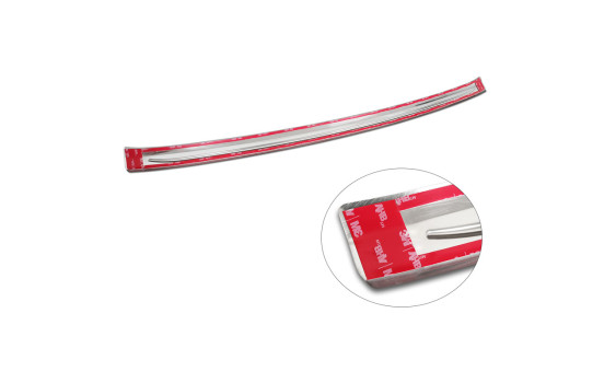 Stainless steel bumper protector suitable for Toyota Corolla XII Sedan 2019-, Image 7