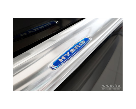 Stainless steel bumper protector suitable for Toyota Highlander (XU70) 2020- 'Hybrid', Image 5