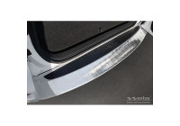 Stainless steel bumper protector suitable for Toyota RAV-4 III 2005-2008 & FL 2008-2012 'Ribs'