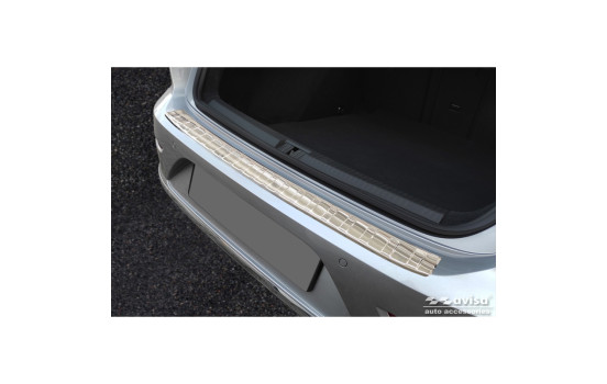 Stainless steel bumper protector suitable for Volkswagen Arteon Shooting Brake 2020- 'Ribs', Image 2