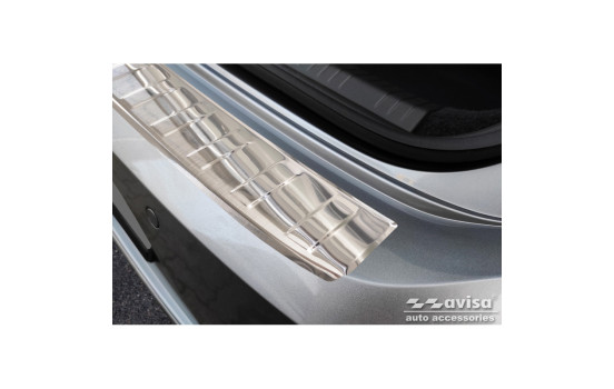 Stainless steel bumper protector suitable for Volkswagen Arteon Shooting Brake 2020- 'Ribs', Image 3