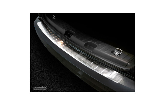Stainless steel bumper protector suitable for Volkswagen Caddy 2004-2015 & 2015- 'Ribs'