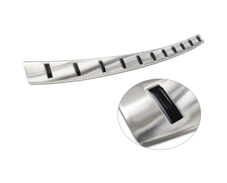 Stainless steel bumper protector suitable for Volkswagen Caddy V Cargo & Combi 2020- 'STRONG EDITION', Image 6