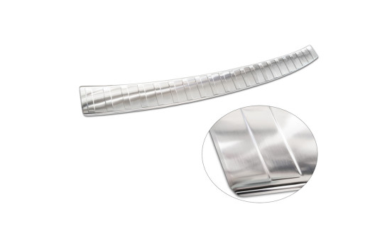 Stainless steel bumper protector suitable for Volkswagen Crafter & MAN TGE 2017- 'Ribs' ('XL' versio, Image 6