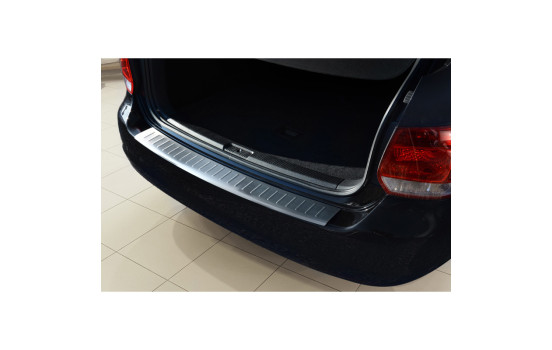 Stainless steel bumper protector suitable for Volkswagen Golf V/VI Variant 2003-2012 'Ribs'