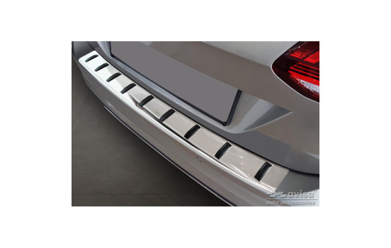 Stainless steel bumper protector suitable for Volkswagen Golf VII Variant Facelift 2017-2019 (incl. R-Line)