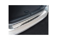 Stainless steel bumper protector suitable for Volkswagen Golf VII Variant Facelift 2017- 'Ribs'