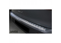 Stainless steel bumper protector suitable for Volkswagen Golf VIII HB 5-door 2020- 'Ribs'