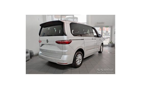 Stainless steel bumper protector suitable for Volkswagen Multivan T7 2021- - 'Ribs', Image 5