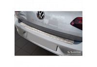 Stainless steel bumper protector suitable for Volkswagen Passat Sedan 2014-2019 & FL 2019- 'Ribs'