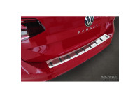 Stainless steel bumper protector suitable for Volkswagen Passat Variant 2014-2019 & Facelift 2019- (incl. R