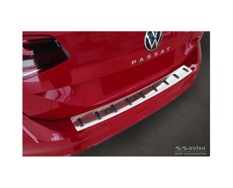 Stainless steel bumper protector suitable for Volkswagen Passat Variant 2014-2019 & Facelift 2019- (incl. R