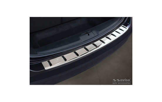 Stainless steel bumper protector suitable for Volkswagen Sharan II & Seat Alhambra II 2010- 'STRONG EDITION', Image 3