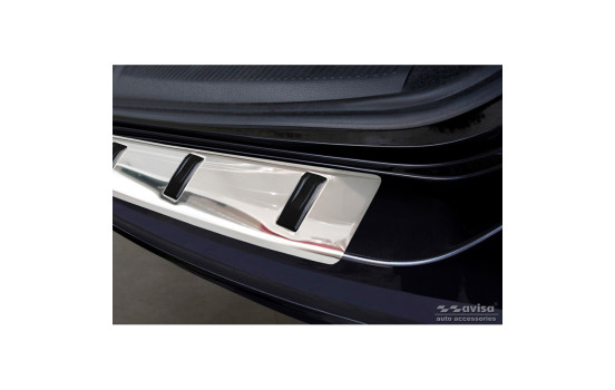 Stainless steel bumper protector suitable for Volkswagen Sharan II & Seat Alhambra II 2010- 'STRONG EDITION', Image 4