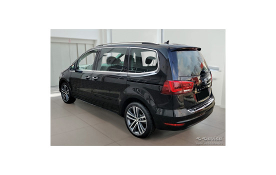 Stainless steel bumper protector suitable for Volkswagen Sharan II & Seat Alhambra II 2010- 'STRONG EDITION', Image 5