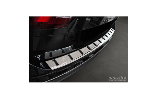Stainless steel bumper protector suitable for Volkswagen Tiguan II 2016-2020 & Facelift 2020- 'STRONG EDITI