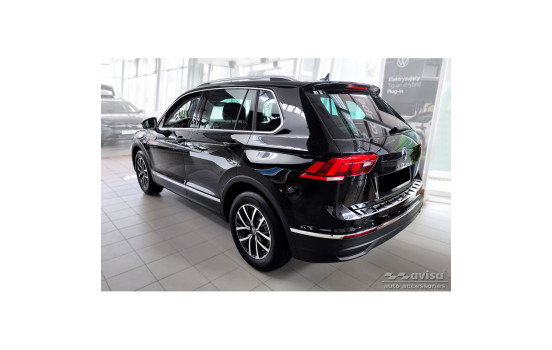 Stainless steel bumper protector suitable for Volkswagen Tiguan II 2016-2020 & Facelift 2020- 'STRONG EDITI, Image 6