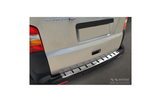Stainless steel bumper protector suitable for Volkswagen Transporter T5 2003-2015 incl. Multivan/Caravelle