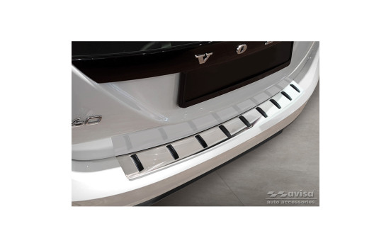 Stainless steel bumper protector suitable for Volvo V60 2010-2018 & V60 Cross country 2015-2018 'STRONG EDI