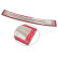 Stainless steel bumper protector suitable for Volvo V70 Facelift 2013- 'Ribs', Thumbnail 6