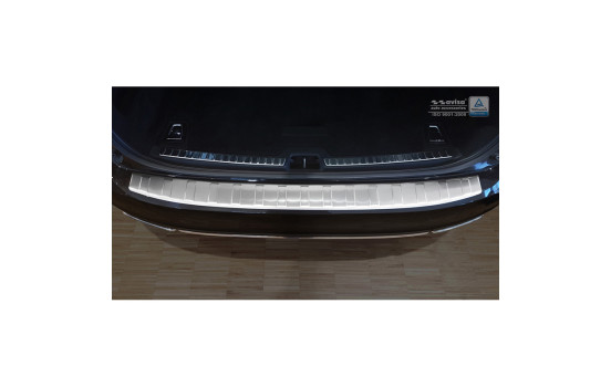 Stainless steel bumper protector suitable for Volvo V90 9/2016- 'Ribs', Image 3
