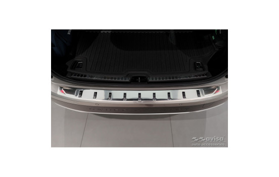 Stainless steel bumper protector suitable for Volvo V90 II 2016- (incl. Cross Country) 'STRONG EDITION', Image 3