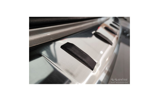 Stainless steel bumper protector suitable for Volvo V90 II 2016- (incl. Cross Country) 'STRONG EDITION', Image 4