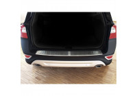 Stainless steel bumper protector suitable for Volvo XC70 2007- 'Ribs'