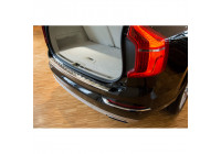 Stainless steel bumper protector suitable for Volvo XC90 2015- 'Ribs'