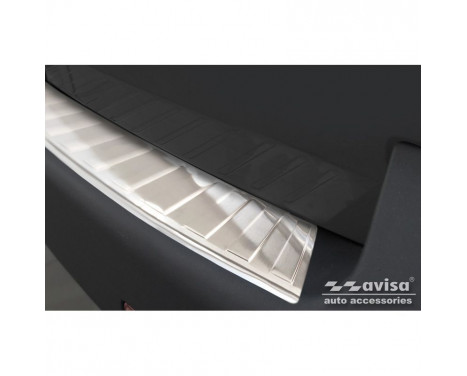 Stainless steel bumper protector suitable for VW Transporter T5 2003-2015 (all) & T6 2015- / FL 2019- (with, Image 4