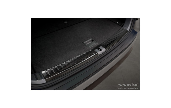 Stainless steel inner bumper protector suitable for Skoda Kodiaq 2017-2021 & Facelift 2021- 'Ribs'
