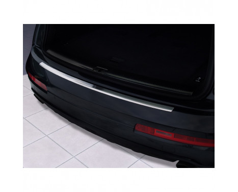 Stainless steel rear bumper protector Audi Q7 2006-2009 / 2009-