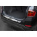 Stainless steel rear bumper protector BMW X1 E84 Facelift 2012-2015 'Ribs'