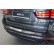 Stainless steel rear bumper protector BMW X5 F15 2013- 'Ribs' excl. M