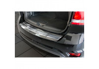 Stainless steel Rear bumper protector Fiat Freemont 2011-