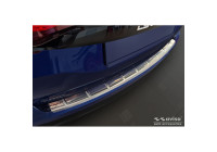 Stainless Steel Rear Bumper Protector Fits BAIC Beijing 3 (X35) 2023- 'Ribs'