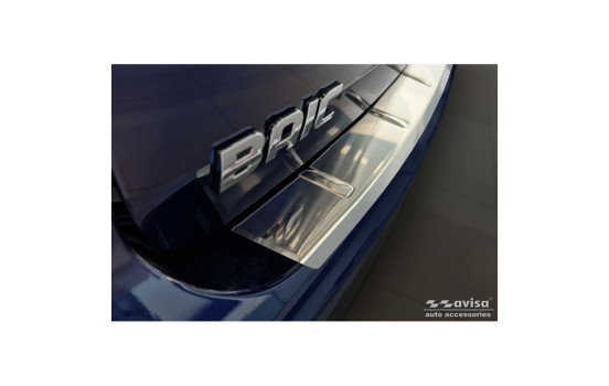 Stainless Steel Rear Bumper Protector Fits BAIC Beijing 3 (X35) 2023- 'Ribs', Image 2