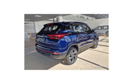 Stainless Steel Rear Bumper Protector Fits BAIC Beijing 3 (X35) 2023- 'Ribs', Image 5